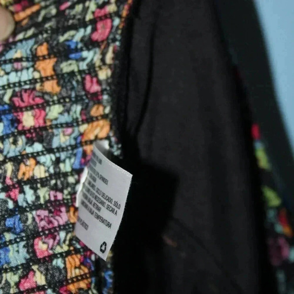 Wild Fable Black Floral Print Halter Top Sized Medium - Picture 3 of 16